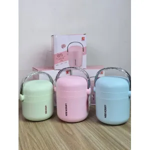 1.4Ltr Insulated Stainless Steel Lunch Box with Handle – Portable & Leak-Proof Meal Prep Container
