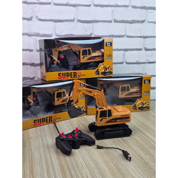 1:24 Scale Remote Control Excavator