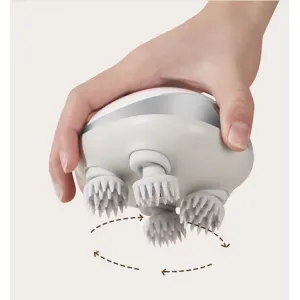 Smart Portable Electric Scalp Massager with Red Light Therapy