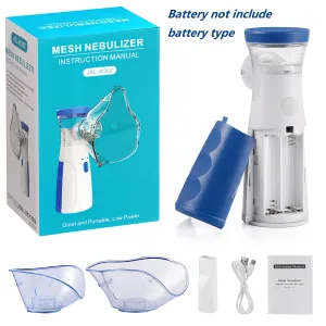 Portable Mesh Nebulizer JSL-W302 – Silent & Compact Ultrasonic Inhaler for Home and Travel