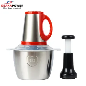  Osaka Power 3L Electric Meat Grinder & Food Chopper – 500W Copper Motor & 3-Speed Stainless Steel Processor