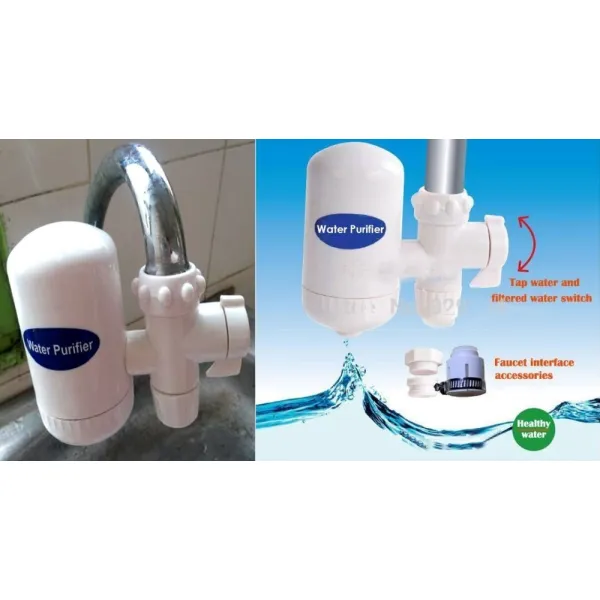  SWS Hi-Tech Ceramic Cartridge Faucet Water Purifier – Eco-Friendly Filtration System for Clean Kitchen Water