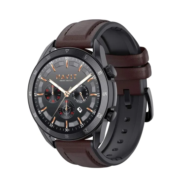  HAVIT M9030 PRO Smartwatch – 1.43" AMOLED HD Display with IP68 Waterproof Protection