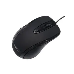 Havit MS73 High Definition Optical Mouse – Ergonomic Wired USB Mouse for Home & Office