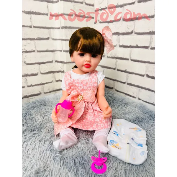 Realistic Silicone Baby Doll – Soft and Lifelike with Music