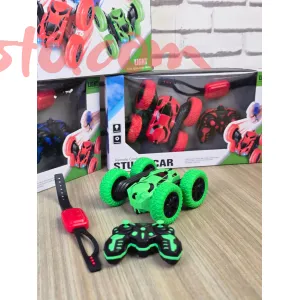 Gesture Control Stunt Car with Watch & Remote – Rechargeable LED Toy Car