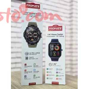 Promate Fitness Tracker Smartwatch Combo Offer – Buy R19 @ Rs 8,500 & Get AM19 Worth Rs 10,000 FREE | BT Calling