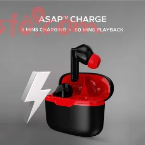 boAt Airdopes Ultra Plus True Wireless Earbuds - 50H Playback, Quad Mics with ENx™ Tech, BEAST™ Mode (Low Latency) & IPX5 Water Resistance