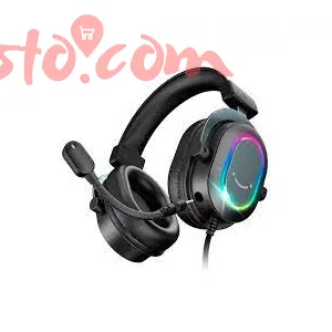 FIFINE AmpliGame H6 Wired Gaming Headset - 7.1 Surround Sound, EQ Modes & RGB Lighting