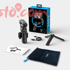 M02 Smartphone Gimbal: 3-Axis Stabilization & Face Tracking