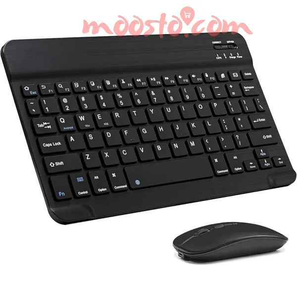 Ultra Slim Rechargeable Wireless Bluetooth Keyboard And Mouse Combo