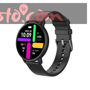 ultima-watch-circle-143-amoled-display-bt-calling-smartwatch-ip68-waterproof-zinc-alloy-metal-frame-smart-watch