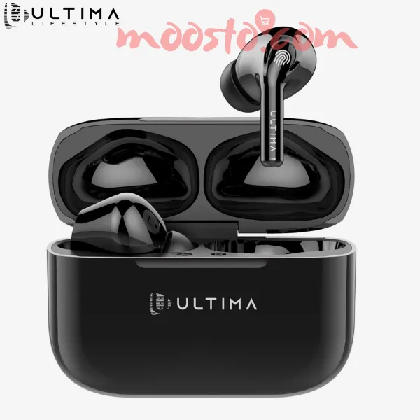 Ultima 320 Wireless Earbuds With Massive Playback Of Upto 17 Hour IPX5 Water Type C Interface With Game Mod 