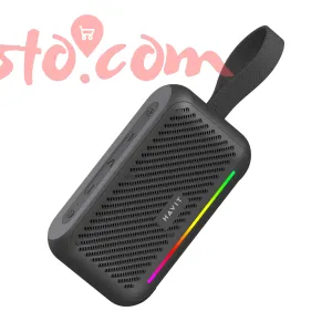 Havit SK876BT Portable Wireless Speaker – Vibrant Gradient RGB Lighting with Balanced Stereo Sound