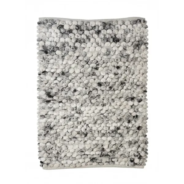 Pebble Bath Rug 50x80cm – Extra Large Soft Non-Slip Bathroom Mat, Absorbent Pebble Design Shower & Tub Floor Mat