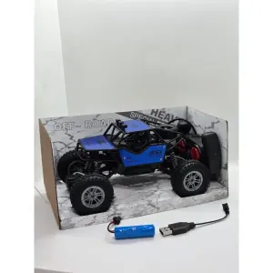 Heavy Duty Rechargeable RC Off-Road Stunt Car with High Suspension
