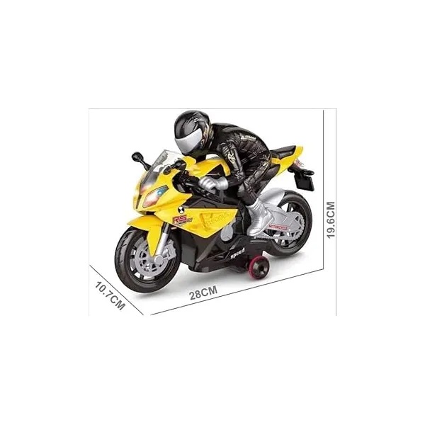 Biker Moto 1:20 Scale Remote Control Motorcycle Toy