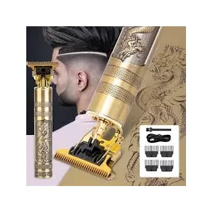 Vintage T9 Dragon Phoenix Hair Clipper Electric Hair Trimmer Retro Carved Oil Head Cutting Tool