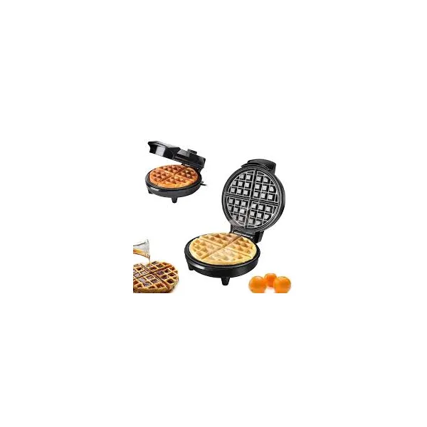 Sonifer SF-6084 Thermostat Control Round Electric Toaster Large Capacity Waffle Maker 1000 Watts