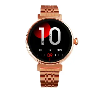 HiFuture Aura Smartwatch – AMOLED Display | Bluetooth Calling | 7-Day Battery | IP68 Waterproof 
