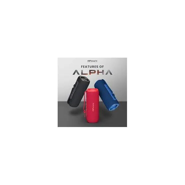 HiFuture Alpha – 20W Waterproof Bluetooth 5.3 Speaker with Deep Bass & 12H Playtime 