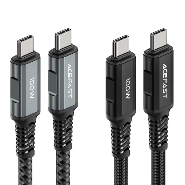 ACEFAST C4-03 – 100W Fast Charging Aluminum Alloy Type-C Cable (1 Meter)
