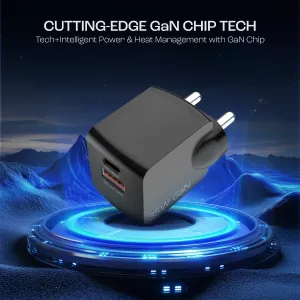 boAt 35W GaN Charger – Compact 35W Fast Charging Power Adapter