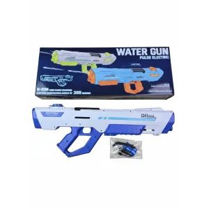 Kids Rechargeable Electric Water Gun – Long Range Automatic Water Blaster Toy with USB Charging MQ52