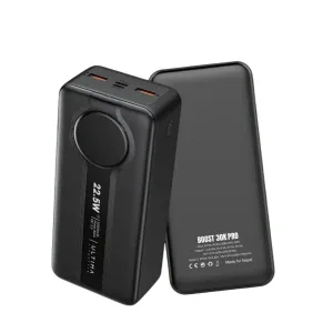 Ultima Boost 30K Pro Power Bank 30000mAh – 22.5W Fast Charging Portable Charger with 4 Ports