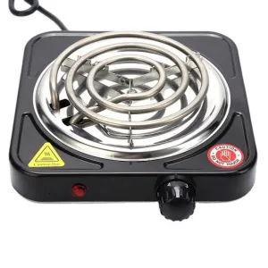 Single Burner Electric Hot Plate Stove 1500W – Black Color 