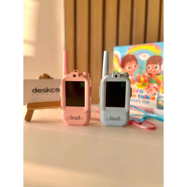 Video Walkie Talkies for Kids – 2-in-1 Voice & Video Communication Toy 