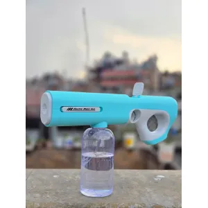 Y12 Next-Gen Electric Water Gun – High-Pressure Automatic Water Blaster with Large External Tank (Cyan Blue)