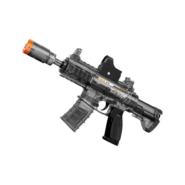 M416 Ultimate Tactical Electric Blaster – Fully Automatic Toy Rifle with Holographic Sight & Transparent Magazine