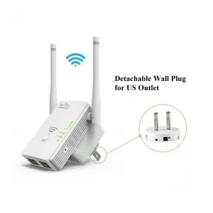 WiFi Repeater 2.4G 5G 1200Mbps Dual-Band WiFi Repeater & Range Extender – 1200Mbps High-Speed Router 