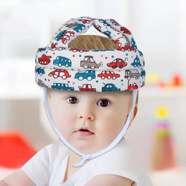 Baby Head Protector Safety Helmet Cushion – Adjustable Lace Lock Head Guard for Kids (6 Months – 6 Years)