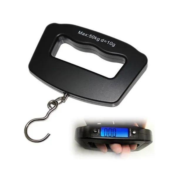 Digital Hanging Luggage Weight Scale 50kg | Portable Electronic Weighing Scale with LCD Display