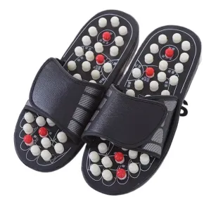 Acupressure Paduka Spring Sandal | Foot Reflexology Massage Slippers | Magnetic Health Massage Slipper 