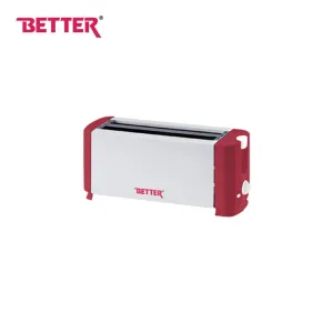 Better Toaster Butter 2 | 2-Slice Auto Pop-up Bread Toaster - Perfect Toast, 6 Browning Settings & Easy Cleanup for Your Kitchen