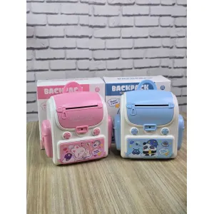 Backpack-Style Electronic Piggy Bank for Kids – Fun Mini ATM Saving Toy