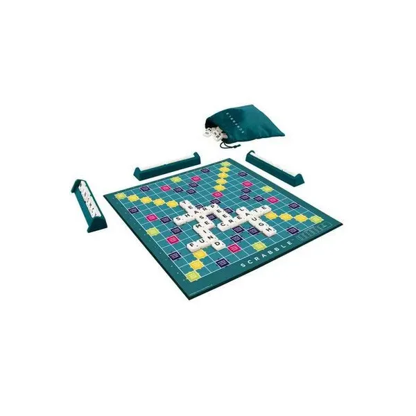 Scrabble Original Board Game – Classic Crossword Word Game for Family & Kids – Educational Fun