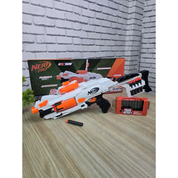 Automatic Nerf Ultra Select Blaster – Dual-Clip Motorized Dart Gun for Distance & Accuracy