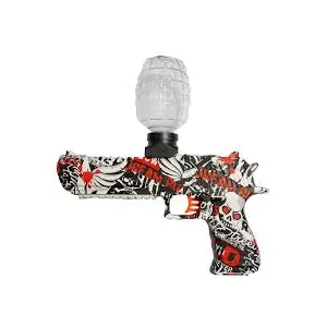 Pirate Desert Eagle Gel Ammo Gun – Manual & Auto Water Bead Blaster with Graffiti Design for Kids & Teens