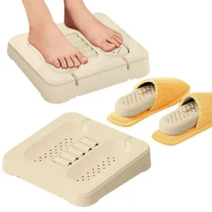 2-in-1 Electric Foot Warmer & Shoe Dryer – Constant Heat Therapy with Deodorizing Function