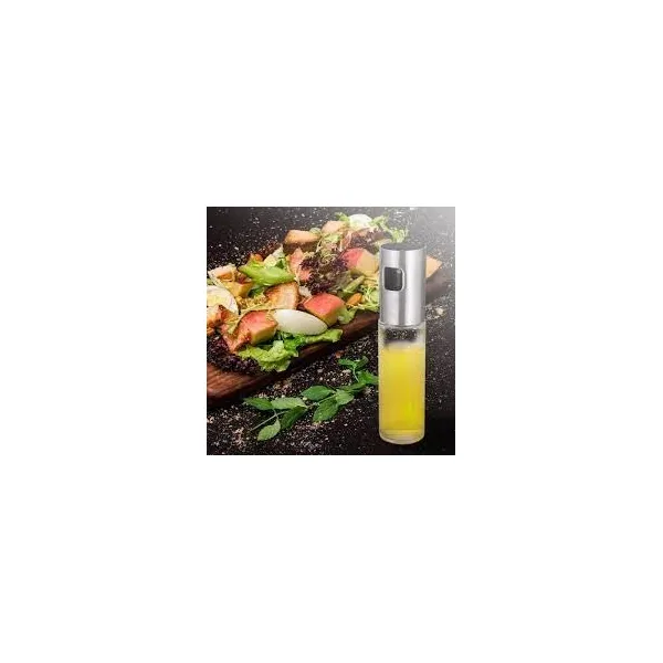 100ml Edible Oil Spray Bottle - Fine Mist Oil Sprayer for Healthy Cooking, Air Fryer, BBQ, Salad & Baking - Precise Oil Control Kitchen Tool