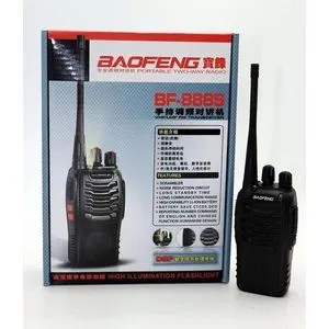 Baofeng BF-888S Walkie Talkie – 16 Channel Handheld Two-Way Radio with Flashlight