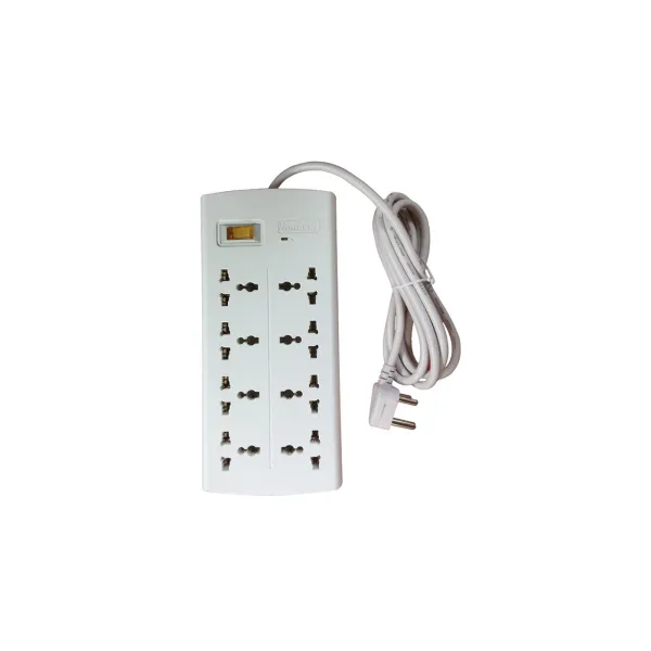 Huntkey SZM804-2 Surge Protector - 8 Universal Outlets, 2m Cable, 660 Joules Protection