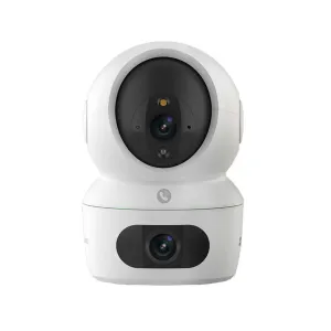 EZVIZ H7c Dual 2K+ Smart Home Camera – Dual-Lens Indoor Wi-Fi Security Camera, 360° Pan & Tilt, AI Human Shape Detection, Smart Color Night Vision, Two-Way Calling with Touch Button, Dual-Band Wi-Fi 6