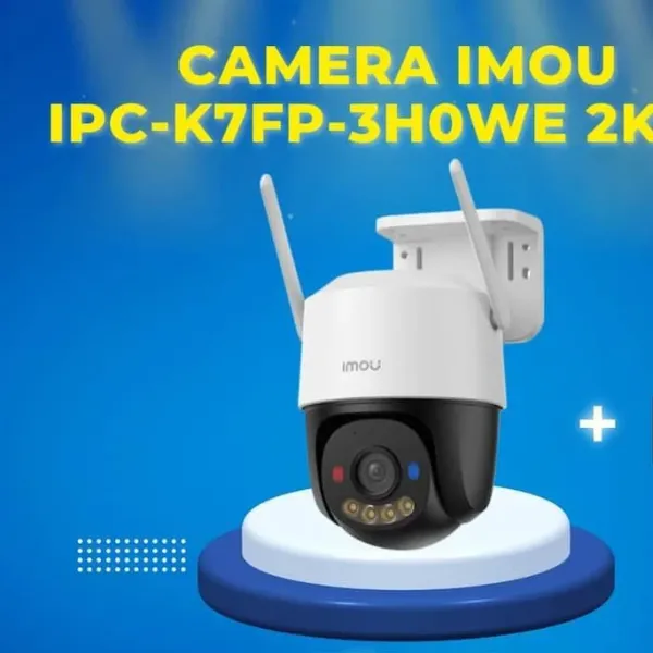 IMOU Cruiser SC (IPC-K7FP-3H0WE) 3MP Outdoor Wi-Fi Security Camera – 2K HD, 360° View, Full-Color Night Vision & Wi-Fi 6