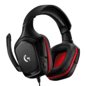 Logitech G331 Wired Gaming Headset – 50 mm Drivers for Immersive Audio, 6 mm Flip-to-Mute Mic, Lightweight Design 