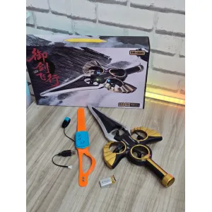 Gesture Control Flying Battle Sword with 360° Stunt Flips – Immersive Wuxia-Inspired Flying Toy for Kids & Adults